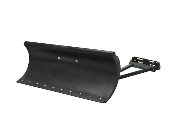 SHARK Deluxe ATV-Schneepflug 152 cm Schwarz mit Adapter