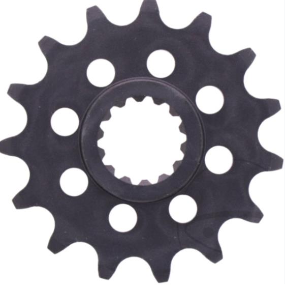 JT Racing-Ritzel 15 Zähne, Teilung 520, Chromoly-Stahl – selbstreinigend