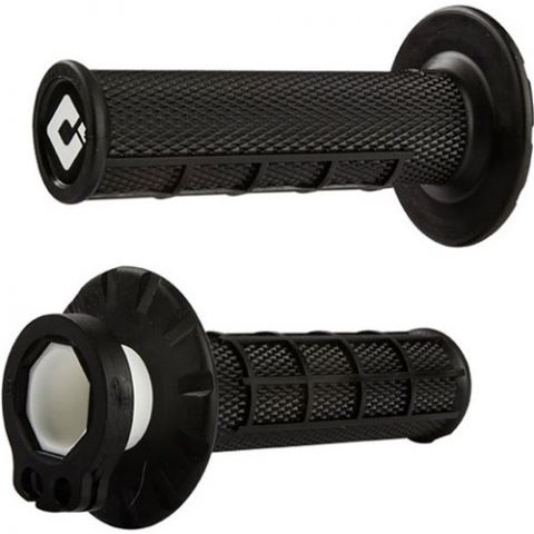 ODI V2 Lock-On MX-Griffe Half-Waffle Schwarz