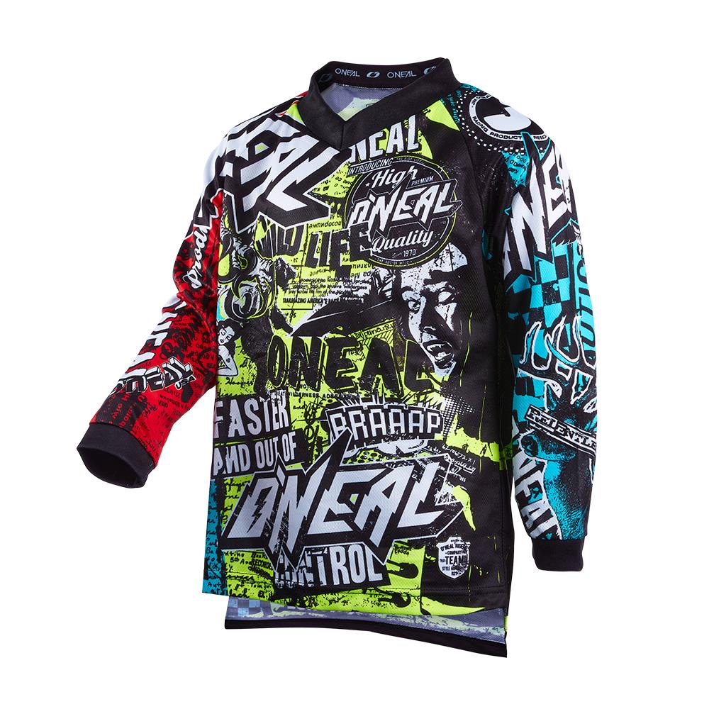 O'Neal Element Wild Kinder MX-Jersey Multi XS