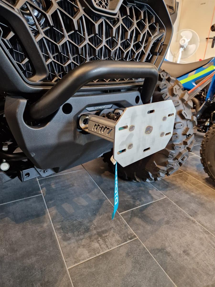CFMOTO CFORCE Kennzeichenhalter Edelstahl