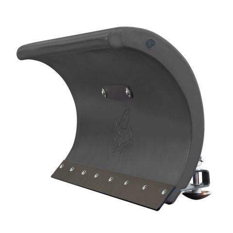 SHARK Deluxe ATV-Schneepflug 132 cm Schwarz