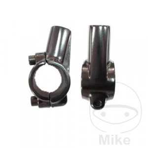 JMP Spiegelklemme Schwarz 22 mm M10×1,25 links
