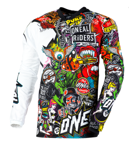 ELEMENT Jersey VILLAIN white L