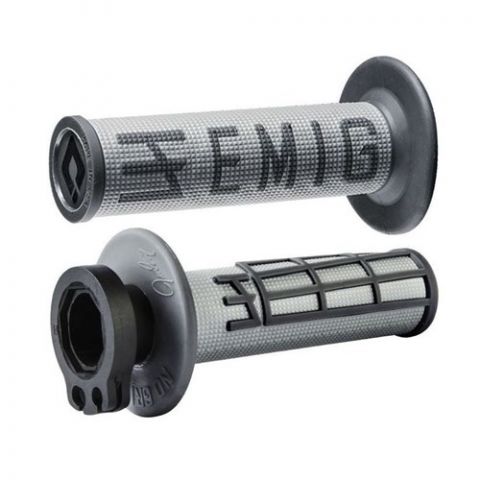 ODI Emig V2 Lock-On MX-Griffe Grau/Graphit