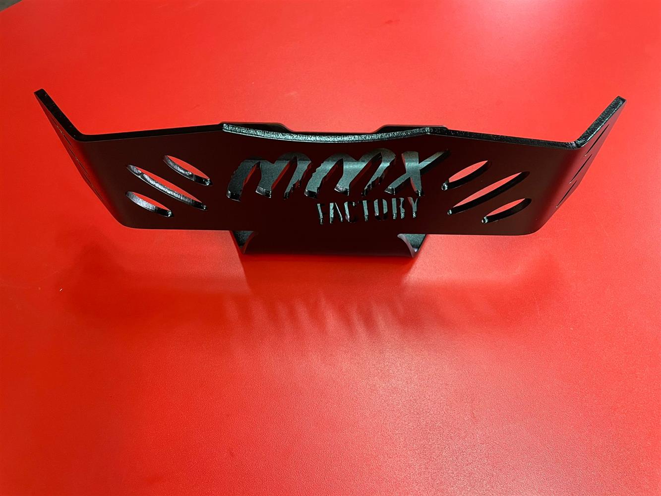 Edelstahl-Auffahrschutz Schwarz für Yamaha YFZ450R