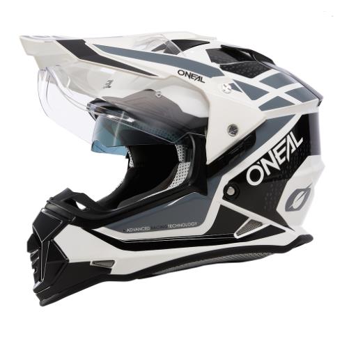 O`Neal SIERRA Helmet R white/black/gray L (59/60)