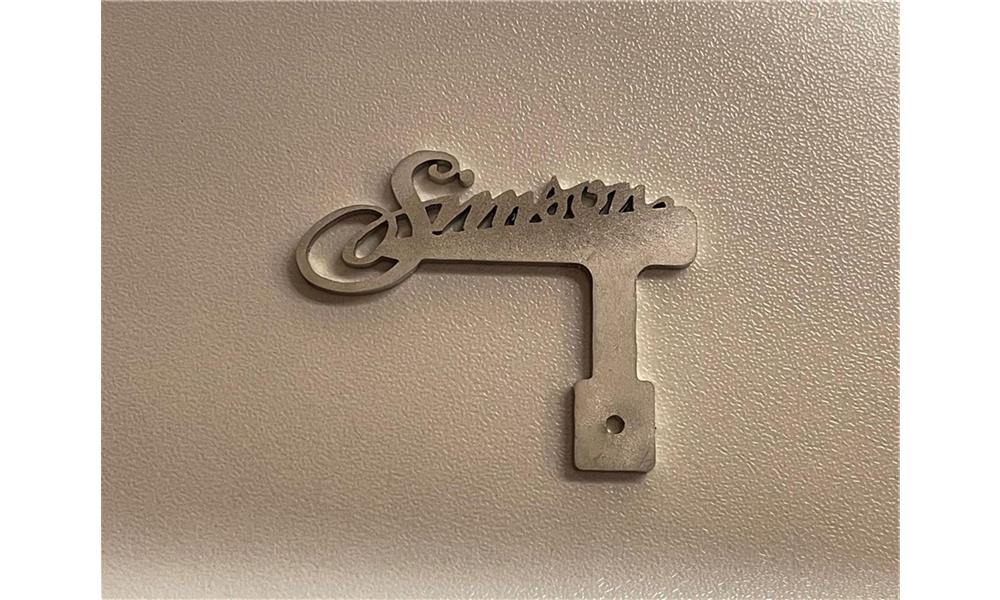 Edelstahl-Zündschlüssel für Simson S50 und S51
