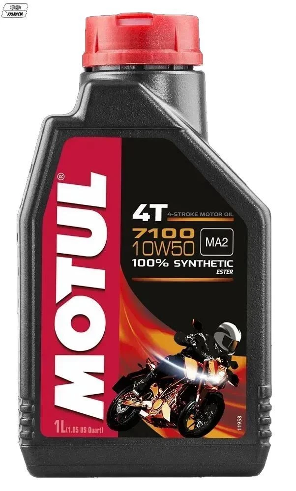 Motul 7100 4T 10W-50 Motorradöl – 1 Liter