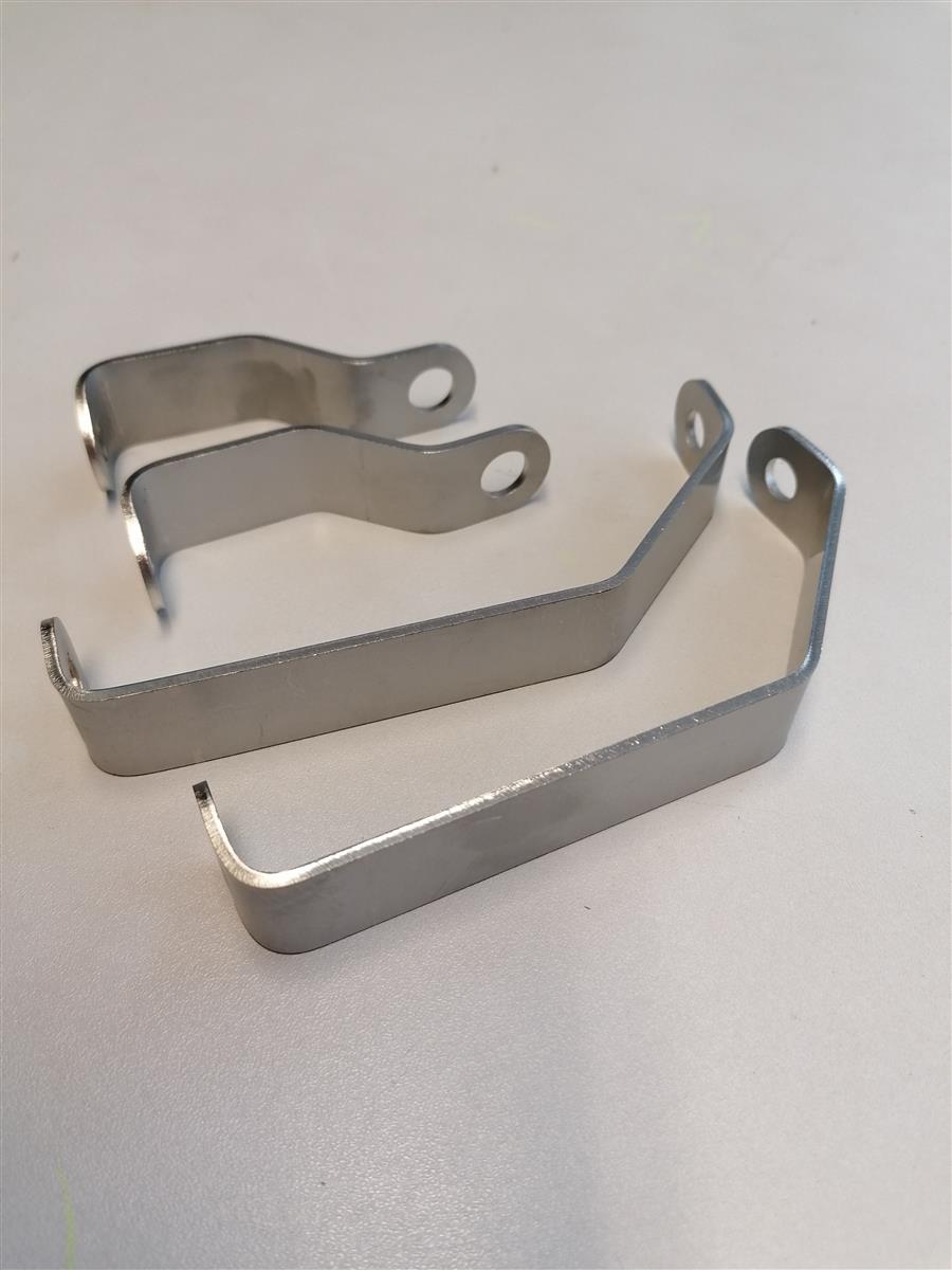Edelstahl-Blinkerhalter 4-teilig für Yamaha YFZ450R/YFM700