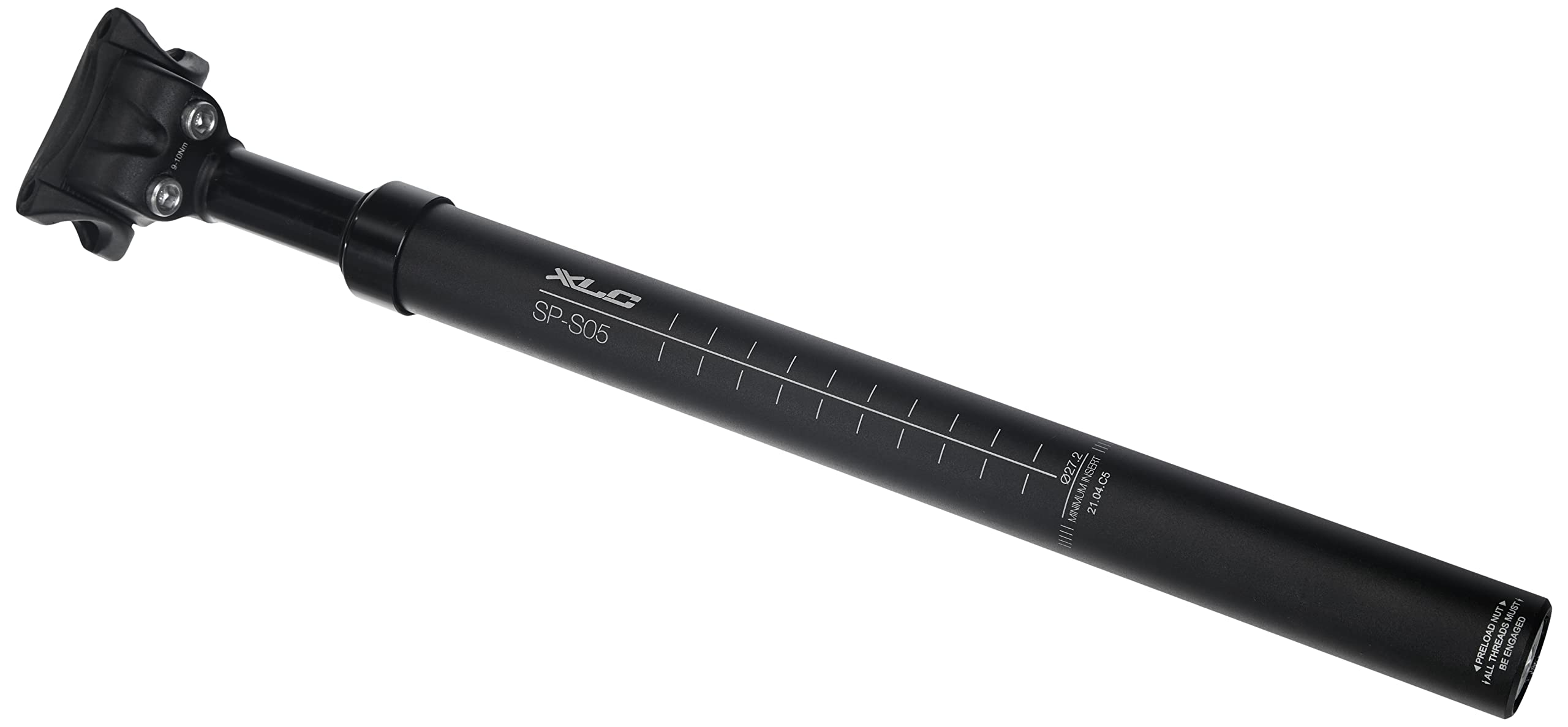 XLC Pro SP-S05 Federsattelstütze 27,2 × 350 mm